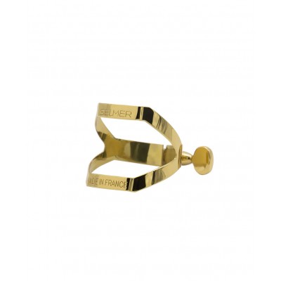 SELMER Ligature Sax Baryton/Basse Vernie (Bec Ébonite)