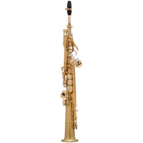 SELMER SÉRIE III - SOPRANO SIB BROSSÉ GOLD GRAVÉ