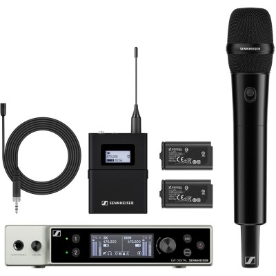SENNHEISER EW-DX MKE 2 / 835-S SET (R1-9 : 520 - 607,8 MHZ)