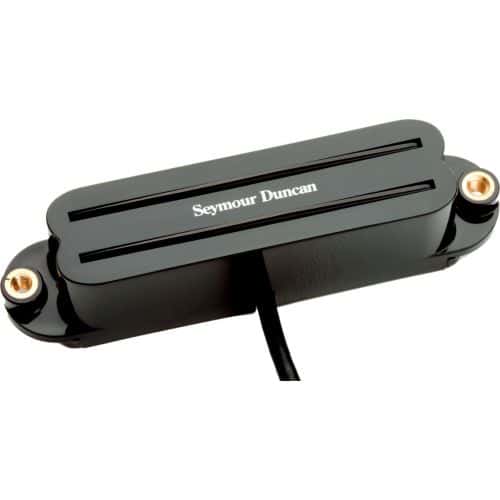 SEYMOUR DUNCAN SCR-1N - COOL RAILS STRAT MANCHE NOIR