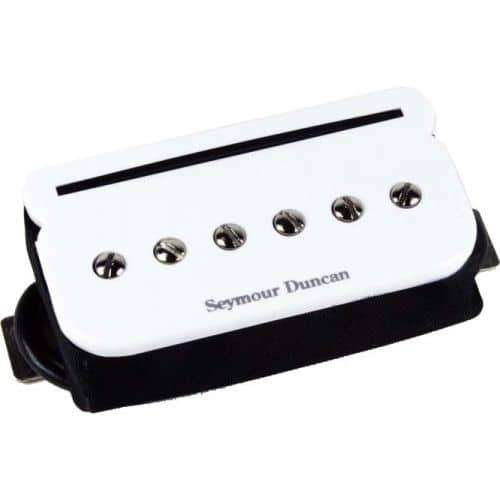 SEYMOUR DUNCAN SHPR-1B-W - P-RAILS CHEVALET BLANC