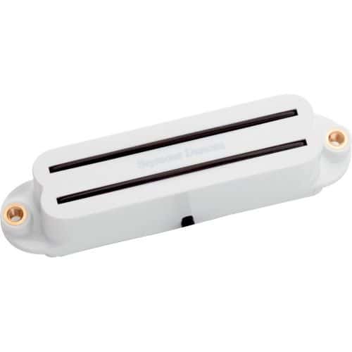 SHR-1B-W - HOT RAILS STRAT CHEVALET BLANC