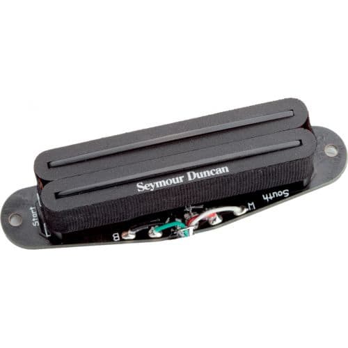 SEYMOUR DUNCAN STHR-1N - HOT RAILS RHYTHM TELE MANCHE NOIR