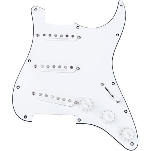 Seymour Duncan Stk-pg-w - Plaque Complete Stk Classic Blanche