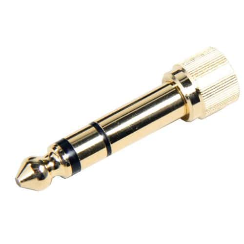 SHURE THREADED ADAPTER JACK 6.35MM HPA QA1