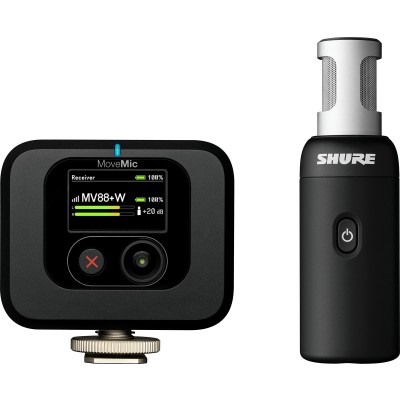 SHURE MoveMic 88+ Receiver Kit