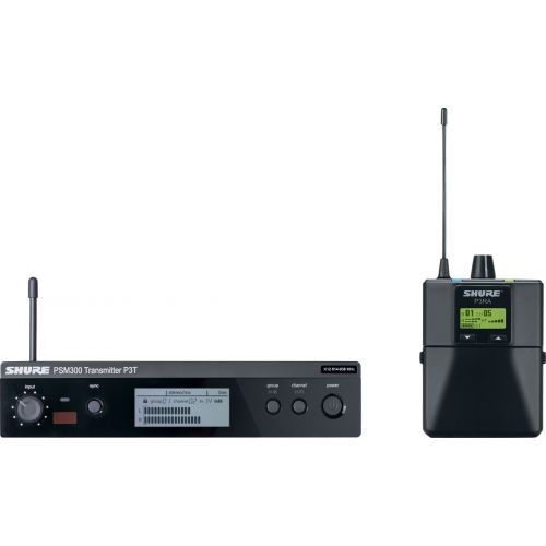 SHURE PSM 300 PREMIUM - PACK TRANSMITTER RECEIVER - K3E