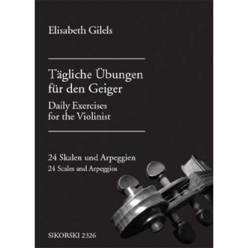 GILELS ELISABETH - TAGLICHE UBUNGEN FUR DEN GEIGER