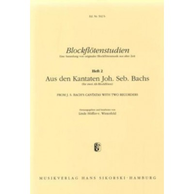SIKORSKI HOFFER VON WINTERFELD L. - THE RECORDER IN J.S. BACH