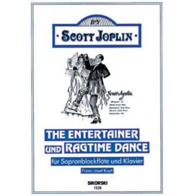 JOPLIN S. - THE ENTERTAINER UND RAGTIME DANCE, FLB SOP. ET PIANO