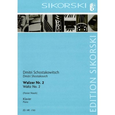  Schostakovitch Dimitri - Valse N2 - Piano (arr. Florian Noack)