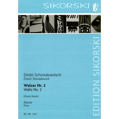 Schostakovitch Dimitri - Valse N°2 - Piano (arr. Florian Noack)