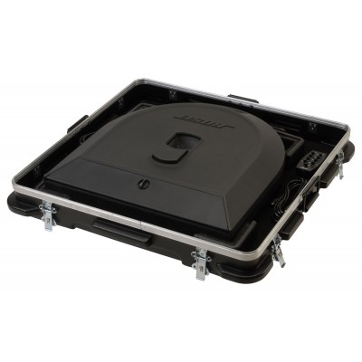 MUSIC MIXER CASES ATA STYLE UTILITY CASE WITH CORNER CLEATS BLACK