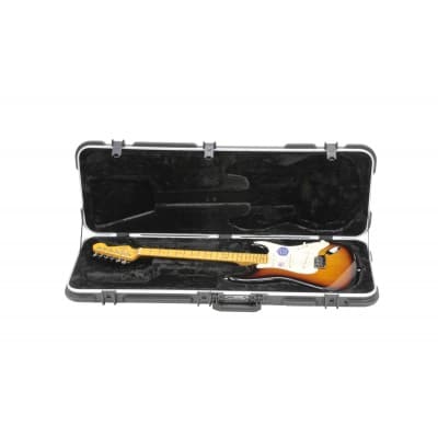 1SKB-66 ETUI RIGIDE RECTANGULAIRE POUR GUITARE ELECTRIQUE FERMETURE TSA