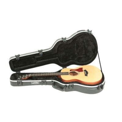 MUSIC ACOUSTIC GUITAR CASES TAYLOR GS MINI ACOUSTIC HARD CASE BLACK