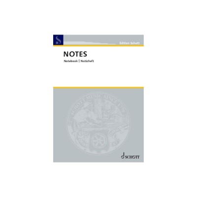 SCHOTT CARNET MUSIQUE SCHOTT