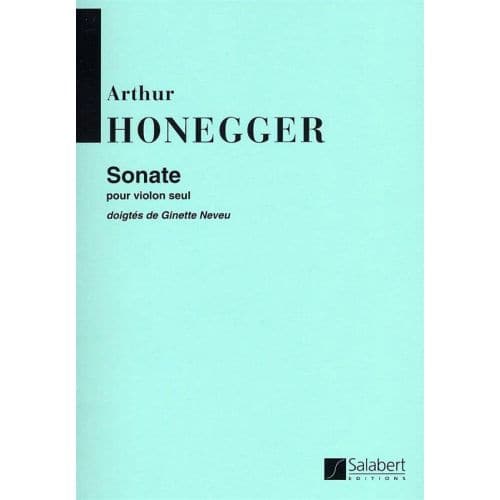 HONEGGER - SONATE - VIOLON