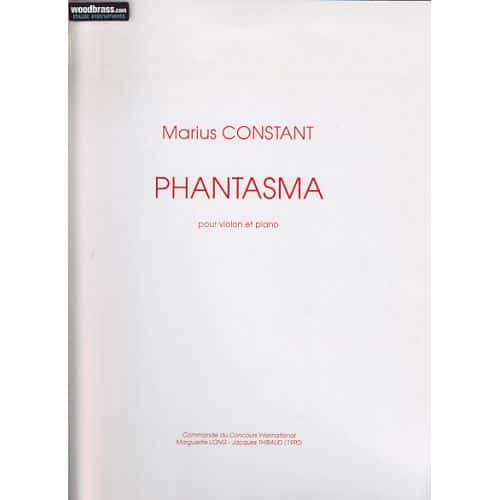 CONSTANT - PHANTASMA - VIOLON ET PIANO