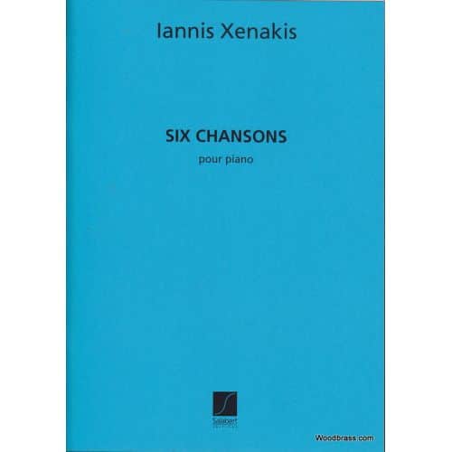 SALABERT XENAKIS I. - SIX CHANSONS POUR PIANO (1951)