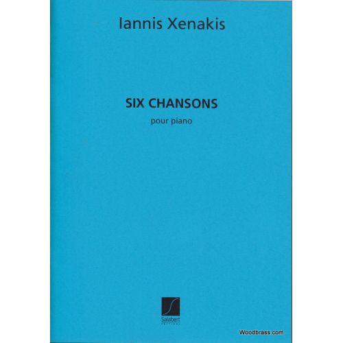 SALABERT XENAKIS I. - SIX CHANSONS POUR PIANO (1951)