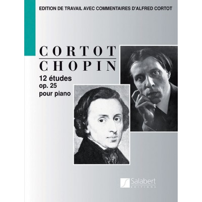 SALABERT Chopin F. - 12 Etudes Op 25 - Piano