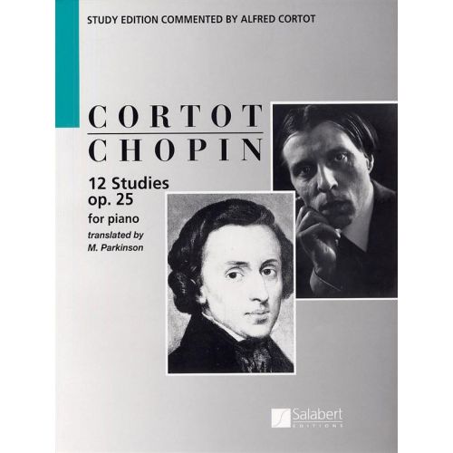 SALABERT CHOPIN F. - 12 STUDIES OP 25 - PIANO