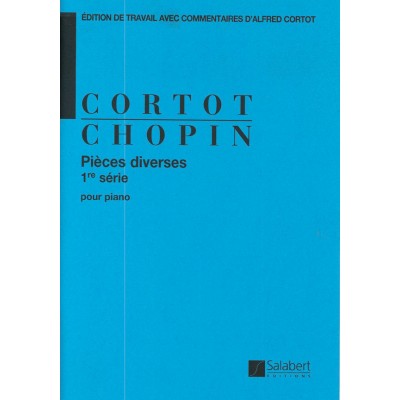 CHOPIN F. - PIECES DIVERSES OP 49 60 57 43 1RE SERIE - PIANO