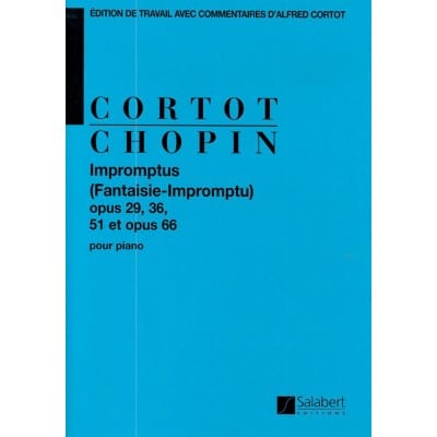 SALABERT CHOPIN F. - IMPROMPTUS - PIANO
