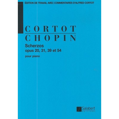 SALABERT CHOPIN F. - SCHERZOS - PIANO