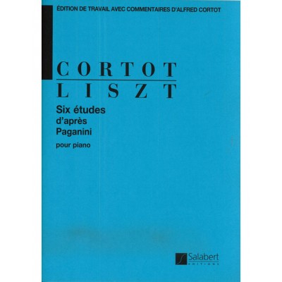 LISZT - 6 ETUDES D'APRES PAGANINI - PIANO