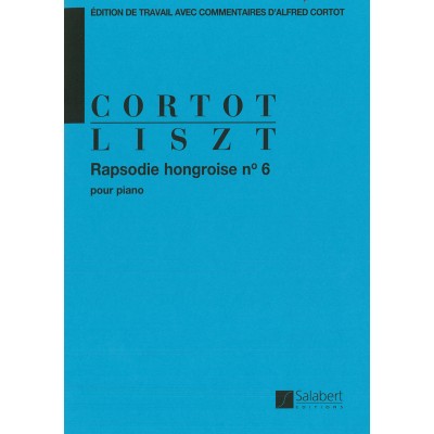 LISZT - RAPSODIE HONGROISE N 6 - PIANO
