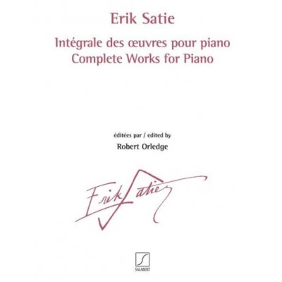 SATIE ERIK - INTEGRALE DES OEUVRES POUR PIANO