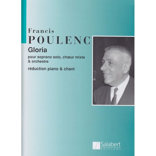 SALABERT POULENC FRANCIS - GLORIA - CHANT / PIANO