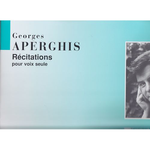 SALABERT APERGHIS GEORGES - RECITATIONS - VOIX SEULE