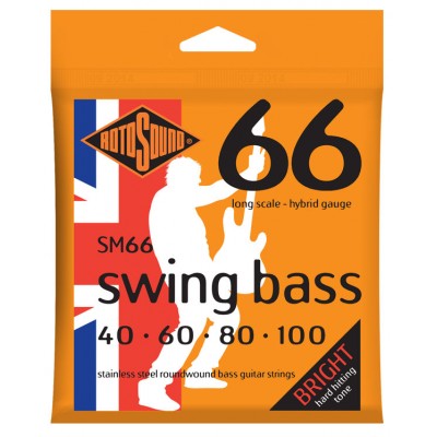 ROTOSOUND SWING BASS STAINLESS STEEL HYBRID 40 60 80 100