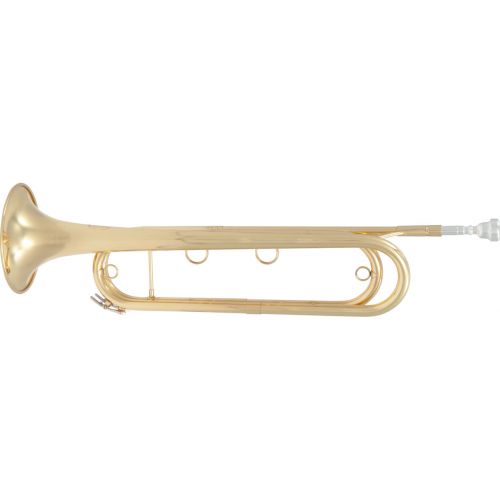 SML PARIS CAVALRY TRUMPET MIB - VERNISHED BRASS - GIGBAG