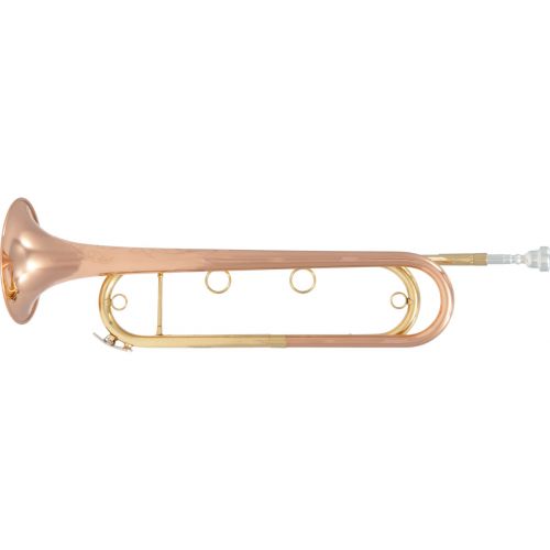 CAVALRY TRUMPET MIB - VARNISHED PINK COPPER - GIGBAG