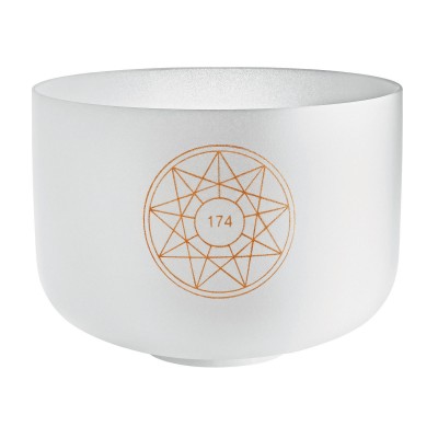 SONIC ENERGY MEINL SONIC ENERGY SOLFEGGIO CRYSTAL SINGING BOWL 12", 174 HZ, NOTE F3