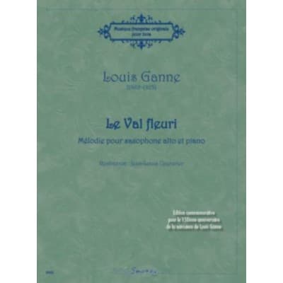  Ganne Louis - Le Val Fleuri - Saxophone Alto and Piano