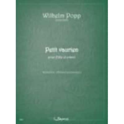 POPP WILHELM - PETIT VAURIEN - FLUTE & PIANO 