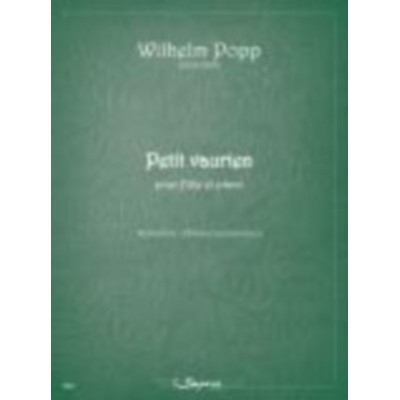 POPP WILHELM - PETIT VAURIEN - FLUTE & PIANO 