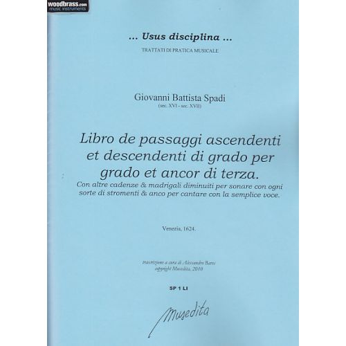 MUSEDITA SPADI G. B. - LIBRO DE PASSAGGI