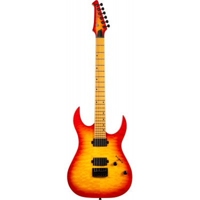 Spira Guitars S500QFB Fireburst