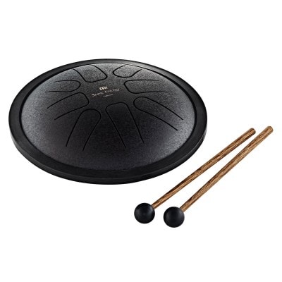 SONIC ENERGY MEINL SONIC ENERGY SMALL STEEL TONGUE DRUM, F MINOR, BLACK