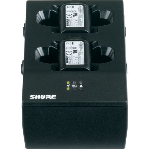 SHURE CHARGEUR 2TX-ACCUS AVEC ALIM