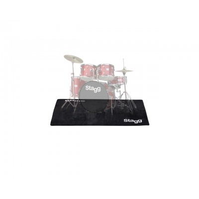 STAGG TAPIS DE BATTERIE ET PERCUSSIONS - 200 x 160 CM