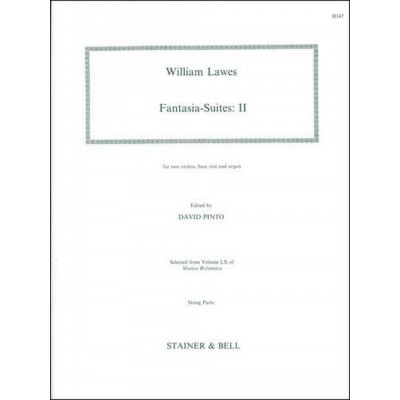  Lawes - Fantasia-suites : Ii - For 2 Violins, Bass Viol And Organ