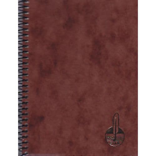 STAR NOTENSCHREIBPAPIERE CARNET DE MUSIQUE - 10,5 X 14 CM 8 PORTEES