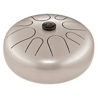 MEINL SONIC ENERGY STEEL TONGUE DRUM, G MINOR, PEARL GREY