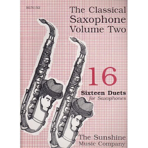 CLASSICAL SAXOPHONE VOL. 2 - 2 SAXOPHONES